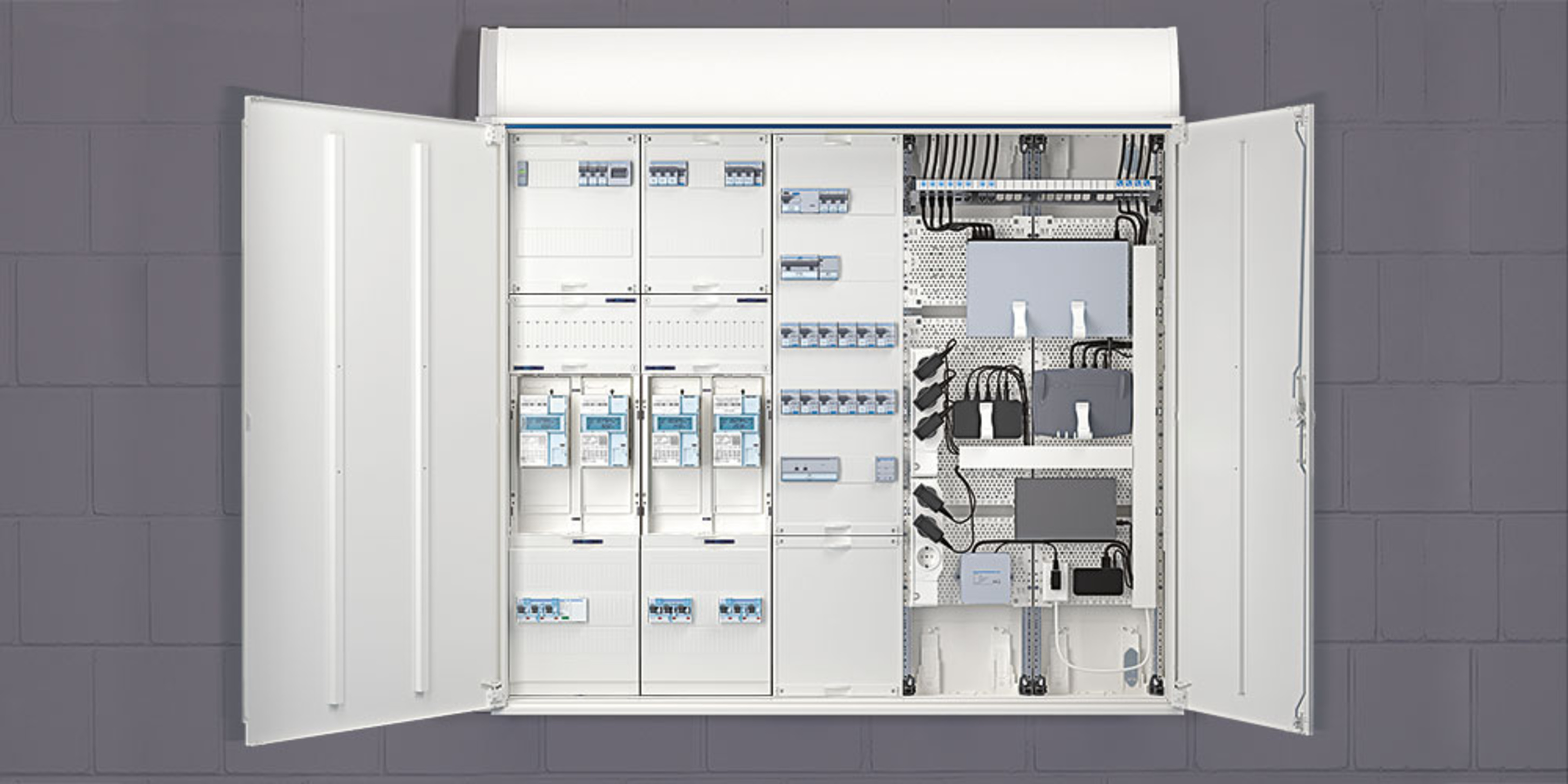 Technikzentrale bei Elektro Randlinger GmbH in Schnaitsee