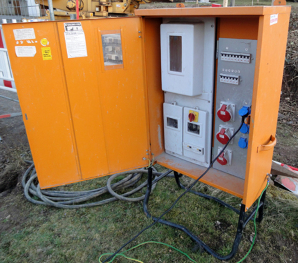 Baustromkasten bei Elektro Randlinger GmbH in Schnaitsee