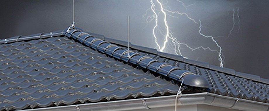 Äußerer Blitzschutz bei Elektro Randlinger GmbH in Schnaitsee