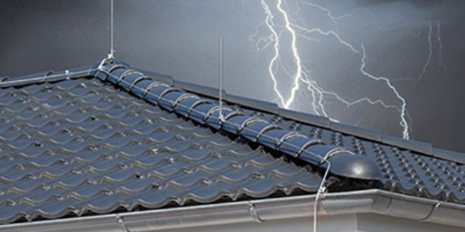 Äußerer Blitzschutz bei Elektro Randlinger GmbH in Schnaitsee