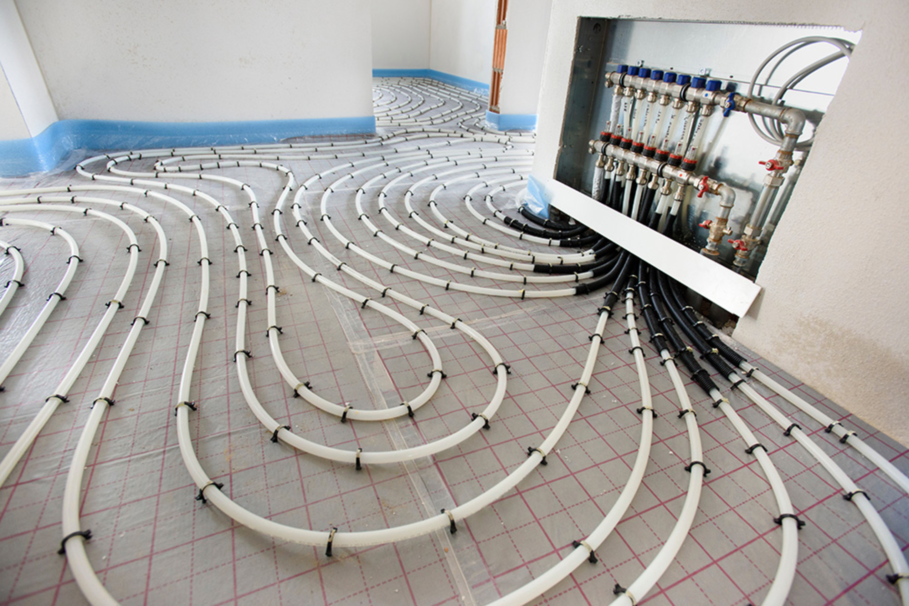 Fußboden­heizung bei Elektro Randlinger GmbH in Schnaitsee